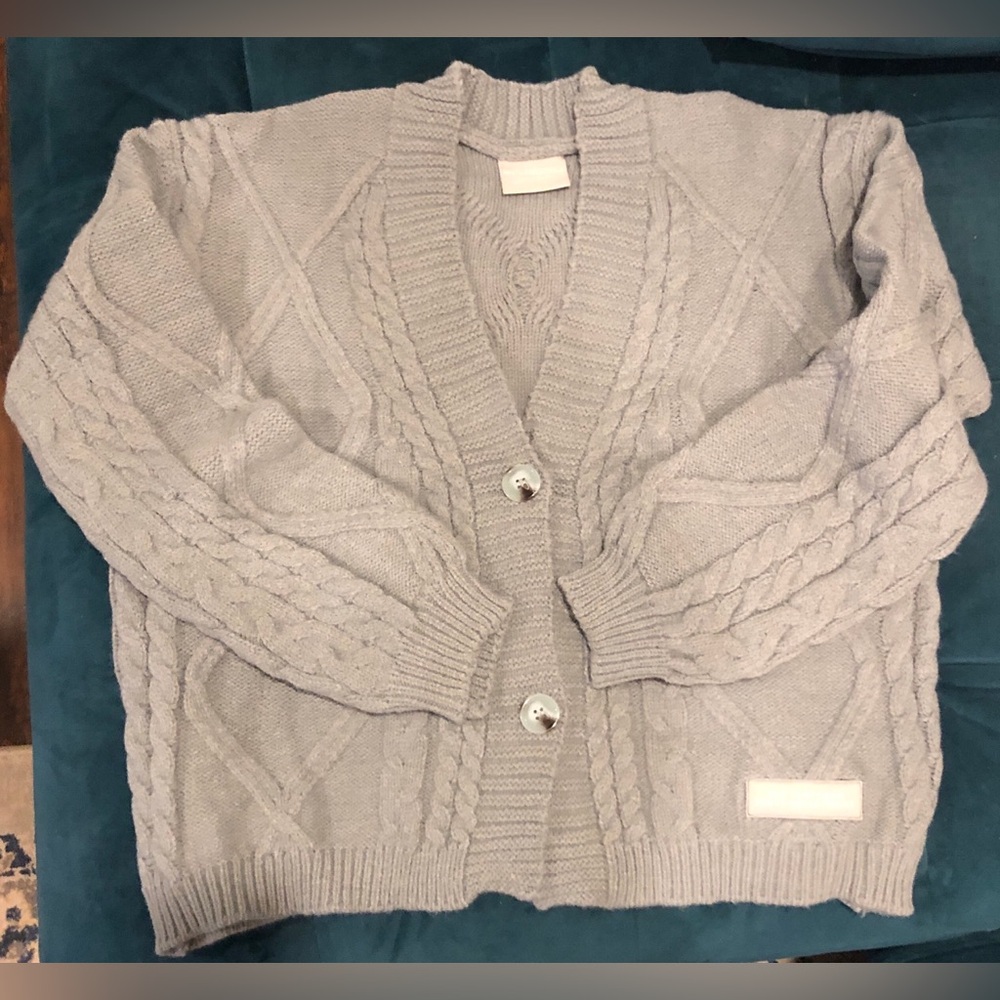 Taylor Swift TTPD cable knit sweater NEW